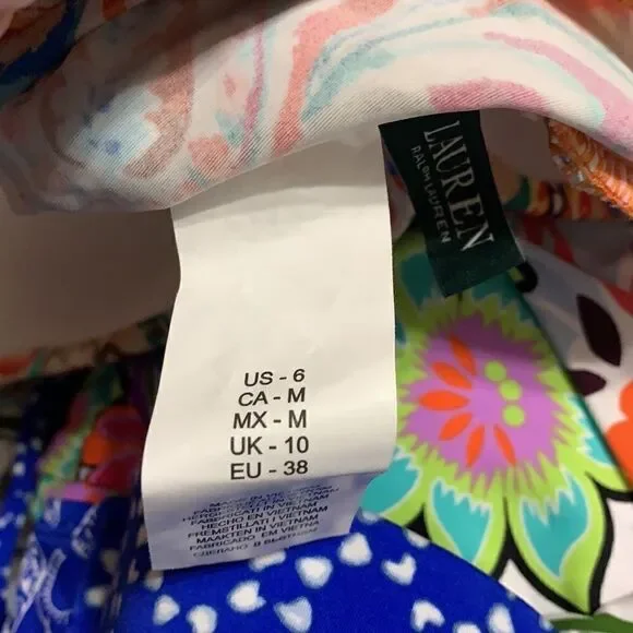 Lauren Ralph Lauren tummy control tankini top. NWT - Picture 9 of 10